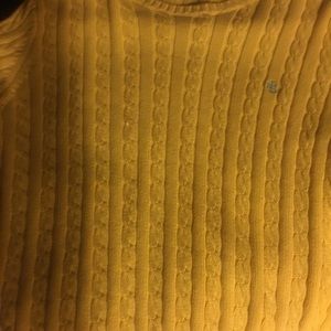 Ralph Lauren yellow sweater . Only worn once